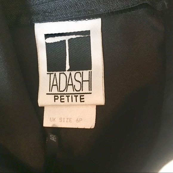 VTG Tadashi Collection Long Satin A-Line Skirt - Picture 3 of 5